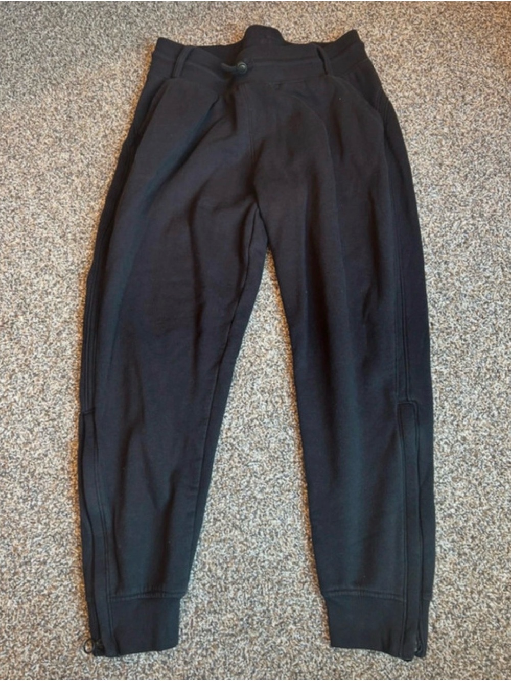 tek gear Women’s Black Jogger Sweatpants with Tapered Cuffs